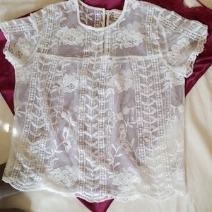 Summer lace tee 🎊